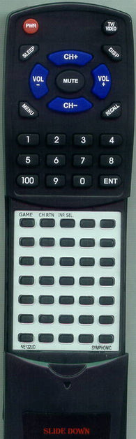SYLVANIA 6240FF Replacement Remote