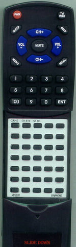 SYLVANIA 6424TFS Replacement Remote