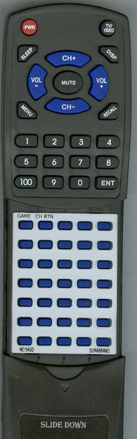 SYLVANIA RTNE154UD Replacement Remote