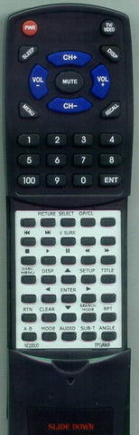FUNAI NE220UD Replacement Remote