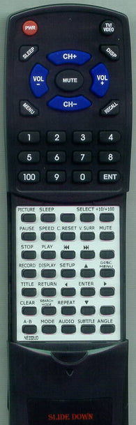EMERSON CETD204 Replacement Remote
