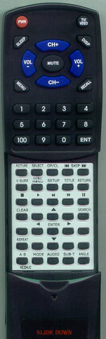 SYMPHONIC RSMSD520FE Replacement Remote