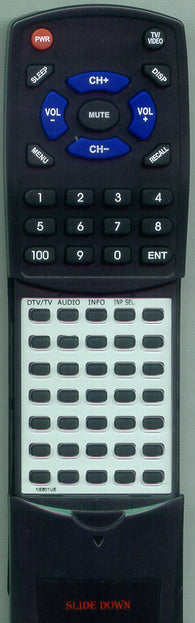 SYLVANIA RTNE601UE Replacement Remote