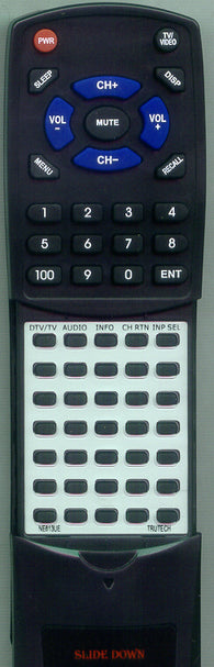 TRUTECH NE613UE Replacement Remote