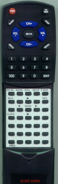 SYLVANIA RTNF006UD Replacement Remote