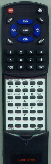 MAGNAVOX CD130MW8 Replacement Remote