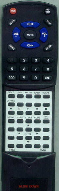 SYLVANIA RTNF603UD Replacement Remote