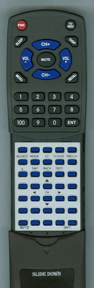 SANYO FW32D06FB Replacement Remote