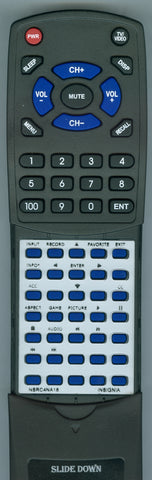 INSIGNIA- NSRC4NA17 Replacement Remote