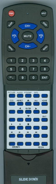 INSIGNIA NS-RC6NA-14 Replacement Remote