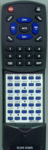 DIRECTED-VIDEO- OHD070A Replacement Remote