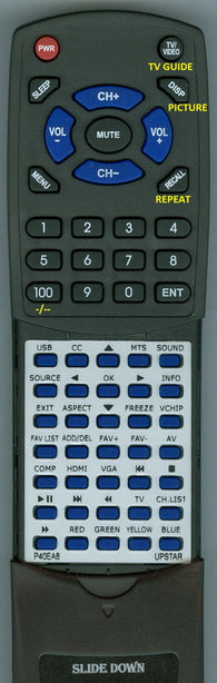 UPSTAR P40EA8 Replacement Remote