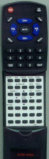 VIZIO RTP4 Replacement Remote