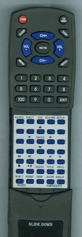 POWER ACOUSTIK PADVD610 Replacement Remote