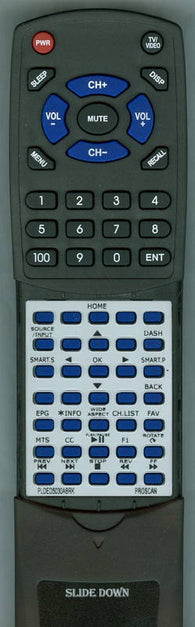 PROSCAN RTPLDED5030ABRK Replacement Remote