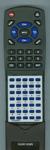 PROSCAN PLDED5030A-C-RK Replacement Remote