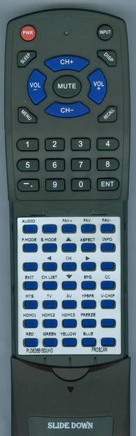 PROSCAN PLDED5515-D-UHD Replacement Remote