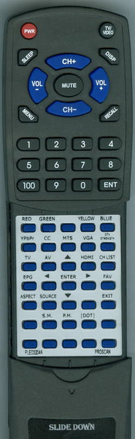 PROSCAN PLDED3273AC Replacement Remote