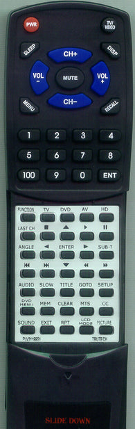 TRUTECH RTPLV31199S1 Replacement Remote