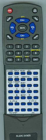 JVC--INSERT PQ11374P7 Replacement Remote