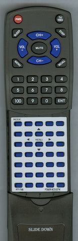 POWER ACOUSTIK RTPT717HR Replacement Remote