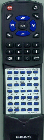 POWER-ACOUSTIK- PTID7001NBT Replacement Remote