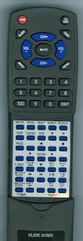 POWER ACOUSTIK RTPTID8940N Replacement Remote