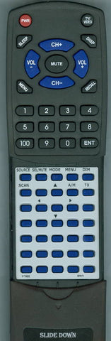 SAVV LBMX5200 Replacement Remote