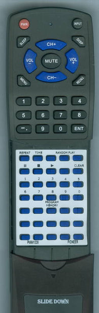 PIONEER BM PWW1008 Replacement Remote