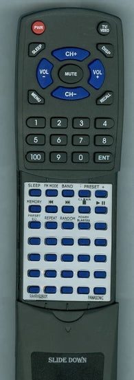 PANASONIC RTRAKRX928WK Replacement Remote