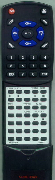 PANASONIC RTRAKSG305PM Replacement Remote