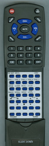TECHNICS RTRAKSL948WK Replacement Remote