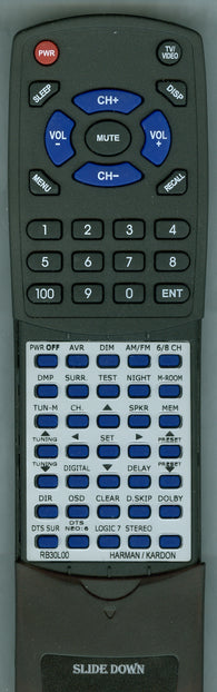 HARMAN KARDON RTRB30L00 Replacement Remote