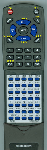 HARMAN-KARDON--INSERT RTRB31S00 Replacement Remote