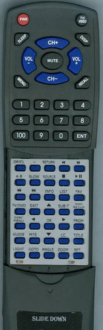 COBY LEDVD1596 Replacement Remote