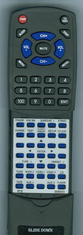 SHERWOOD RC134 SHERWOOD Replacement Remote
