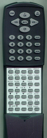MEMOREX RC1730 Replacement Remote