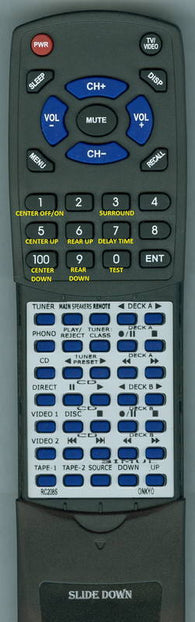 ONKYOINSERT TX906 Replacement Remote