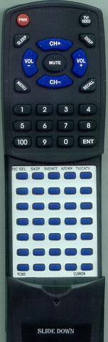 CLARION RTRC300 Replacement Remote