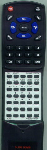 MITSUBISHI 939P591B1 Replacement Remote