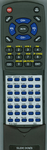 NAD--INSERT RC917 Replacement Remote