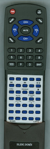 CURTIS INTERNATIONAL RTRCD855 Replacement Remote