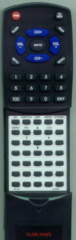 JENSEN RC-S11 Replacement Remote