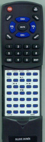 JENSEN RTRCS11OA Replacement Remote