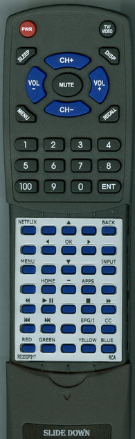 RCA RE20QP217 Replacement Remote