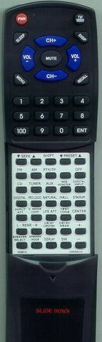 NAKAMICHI CB00522-BRE60D1 Replacement Remote