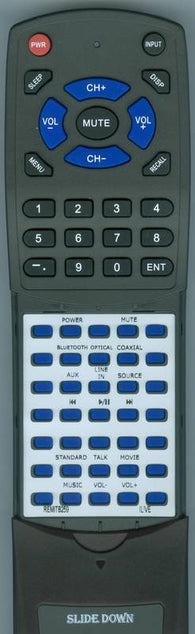 ILIVEBM REMITB259 Replacement Remote