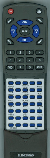 ILIVE REMITB183 Replacement Remote