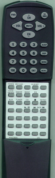 GPX REM-S7050EM Replacement Remote