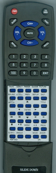 GPX TD4022W Replacement Remote